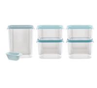 Joseph Joseph Cupboard Store kit de récipients 31x8.5x21 cm transparent-bleu 81113
