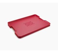 Joseph Joseph Cut & Carve Plus Planche à découper (Grande) - Rouge
