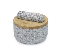 Dash™ Pilon et mortier en granit avec couvercle en bambou (20176)