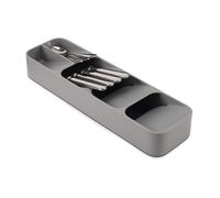 Joseph Joseph Drawer Store - Organiseur de tiroir couverts compact 5 compartiments pouvant contenir plus de 24 pi ces - gris