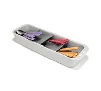 Joseph Joseph DrawerStore Range-Couverts de Tiroir, Rangement Compact, Démontable, Plastique Recyclé