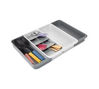 Joseph Joseph DrawerStore Range Couverts, Plateau d'Ustensiles Extensible pour Tiroir, Organisateur Gain de Place, Plastique Recyclé