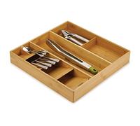 Joseph Joseph DrawerStore Rangement des couverts, ustensiles de cuisine et accessoires de cuisine, dans un tiroir - Bambou, Bamboo