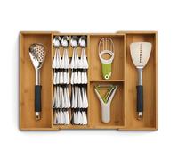 Joseph Joseph DrawerStore Rangement des couverts, ustensiles de cuisine et accessoires de cuisine, dans un tiroir - Bambou