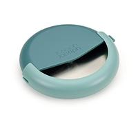 Joseph Joseph Duo Coupe-pizza avec protection de la lame, Roue à trancher compacte, Teal