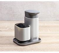 Joseph Joseph Duo Distributeur de Savon Polypropylene Gris 126 mm x 97 mm x 146 mm