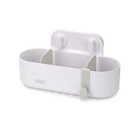 Joseph Joseph Duo Étagère de rangement pour douche, rangement de salle de bain pour accessoires de douche, blanc, grand
