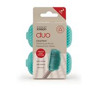 Joseph Joseph Duo Lot de 2 têtes de rechange pour brosse à vaisselle CleanTech™