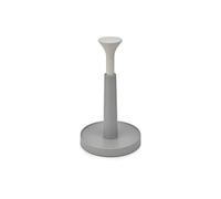 Joseph Joseph Duo Porte-Rouleau de Cuisine Facile à déchirer (Hauteur maximale du Rouleau de Cuisine de 24 cm), Gris/Blanc