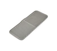 Joseph Joseph Duo Tapis d'égouttage pliable, égouttoir antidérapant pour évier de cuisine, gris
