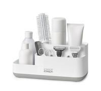 Joseph Joseph EasyStore - Caddy de rangement pour accessoires de salle de bains - Gris/Blanc