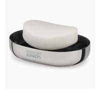 Joseph Joseph EasyStore™ Luxe, porte savon en acier inoxydable, facile à nettoyer, chrome (70579)
