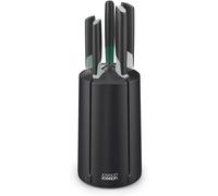 Joseph Joseph Elevate Lot de 5 couteaux avec support rotatif