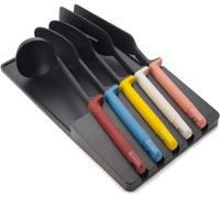 Joseph Joseph Elevate Lot de 5 ustensiles de cuisine avec bac
