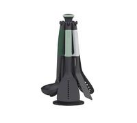 Joseph Joseph Ustensiles de cuisine Elevate – Lot de 6 en nylon antiadhésif 200 °C – Vert