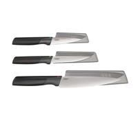 Set 3 couteaux - - Vert - Inox