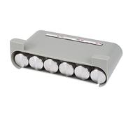 Joseph Joseph - Étagère suspendue de cuisine en Métal, Gris, 2 niveaux, pour Vaisselle, Montage mural, Stockage de vaisselle dans la cuisine