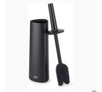 Joseph Joseph – Ensemble brosse WC Flex 360 – Tête remplaçable, anti-goutte – Noir mat