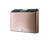 Joseph Joseph Folio: Ensemble de 4 planches à découper et leur casier de rangement en acier inoxydable - Doré rosé, Or Rose/Inox