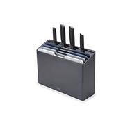 Joseph Joseph – Ensemble de 8 couteaux Folio Plus avec planche et étui de rangement, Graphite