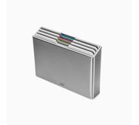 Joseph Joseph Folio Set 4 Planche À Découper Couleur Pierre Avec Housse En Acier