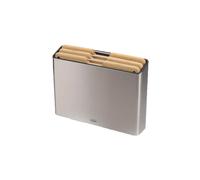 JOSEPH JOSEPH Folio Set de 3 planches à découper en bambou avec coffret en acier