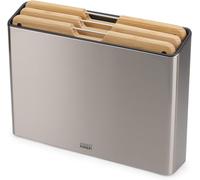 Joseph Joseph Folio Steel Lot de 3 planches bambou en étui inox