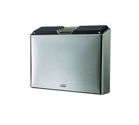 Joseph Joseph Folio Steel- Set de 4 pièces planche à découper de cuisine, avec etui- Grande, Acier Inox/Noir