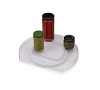 Joseph Joseph FridgeStore - Organisateur de réfrigérateur rotatif à 360º Lazy Susan Stockage des aliments à plateau tournant, surface texturée, base antidérapante
