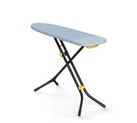 Joseph Joseph Glide Table de Repassage avec Pieds Compacts et Support Intégré pour Fer à Vapeur - Standard, Gris / Jaune