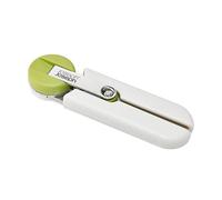 Joseph Joseph GoRound Ouvre-Boîte Facile, Lame en Acier Inoxydable, Rangement Compact, sans BPA, Stone/Green