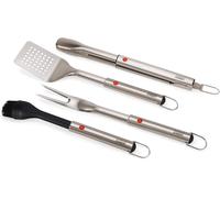 Joseph Joseph GrillOut Set de 4 ustensiles BBQ inox en étui