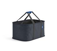 Joseph Joseph Hold-All Panier à Linge Pliable 35L, Tissu Résistant, Résiste à l'eau, Noir/Bleu Foncé