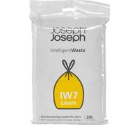 Joseph Joseph Intelligent Waste - sacs poubelle parfaitement adaptés, 20 pièces, 17 litres - gris