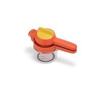 Joseph Joseph JuiceMax Plus Presse-Agrumes Manuel, Double Action avec Verre Doseur, pour Citrons et Oranges
