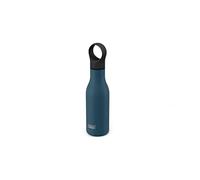 Joseph Joseph Loop- Bouteille d'eau en acier inoxydable isolée sous vide, gourde pour le travail, la gym, les voyages - 500ml, bleu