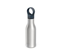 Joseph Joseph Loop- Stainless-steel Vacuum Insulated Water Bottle, Flask for Work, Gym, Travel- 500ml, Stainless Steel