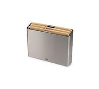 Joseph Joseph - Lot De 3 Planches À Découper - Folio Steel Bamboo - Multicolore