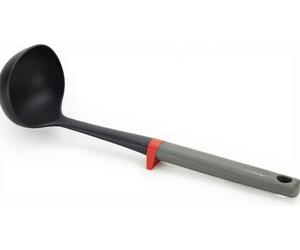 Joseph Joseph Louche avec support intégré en silicone - Gris et noir