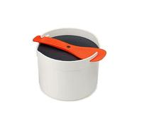 Joseph Joseph - M Cuisine - Cuiseur à Riz pour Micro-ondes, multifonction, Capacité 2 litres, avec instructions de cuisson, pierre / orange
