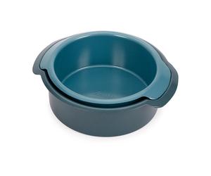 Joseph Joseph Moule à gâteau rond Nest bake. 2 pièces Bleu