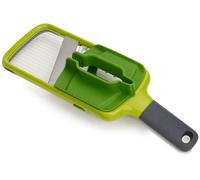 Joseph Joseph Multi-Grip Mandoline de cuisine, coupe légumes réglable, épaisseur 3 tranches, avec grip alimentaire de précision, vert