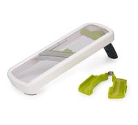 Joseph Joseph Multi-Grip Mandoline de Cuisine,Coupe Légumes et fruits Multifonction avec 3 Épaisseur de Tranche et 2 de Julienne