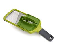 Joseph Joseph Multi-Grip Mandoline de cuisine, coupe légumes réglable, épaisseur 3 tranches, avec grip alimentaire de précision, vert