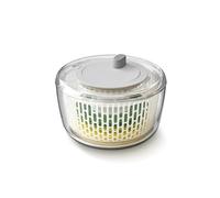 Joseph Joseph Multi-Prep 4-Pièces - Ensemble de préparation de salade multifonction avec essoreuse à salade, coupe-spirale, trancheuse et râpe, rangement compact, multicolore
