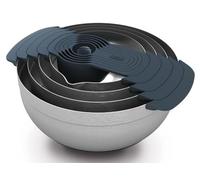 Joseph Joseph Nest 9 Plus 9-Pièces, set emboîtable avec Bol mélangeur grand et petit, passoire, tamis, 5 tasses à mesurer, Acier Inoxidable