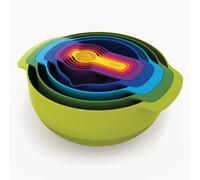 Joseph Joseph - Nest™ ensemble compact de 9 bols mélangeurs, multicolore (40031)