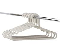 Joseph Joseph Cintres Orderly – Lot de 5, plastique recyclé, antiglisse, grandes, beige