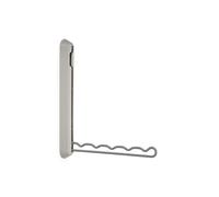 Joseph Joseph Orderly Support Séchoir à Linge Pliable, Support pour Repassage, Capacité 5 Cintres, Ecru