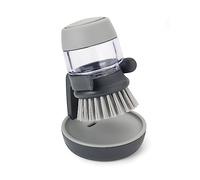 Joseph Joseph Brosse à vaisselle Palm Scrub avec réservoir Gris
